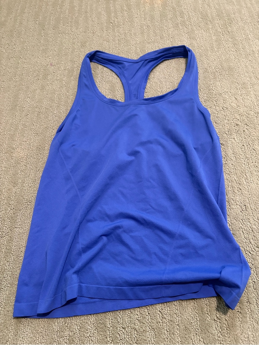 Blue Fabletics tank top size medium